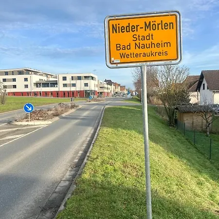 Kurstadt Moderne 2zkb Balkon-pkw- Stellplatz Check-in 7-24 H דירה באד נאוהיים