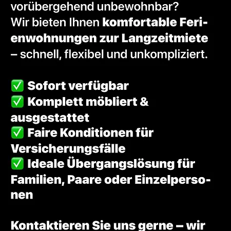 Apartment Kurstadt Moderne 2zkb Balkon-pkw- Stellplatz Check-in 7-24 H *