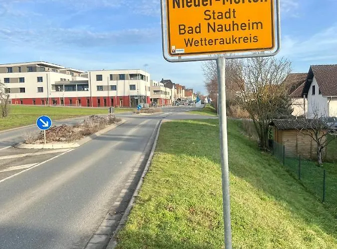 Kurstadt Moderne 2zkb Balkon-p-platz Flexible Check-in 24 H Apartman Bad Nauheim