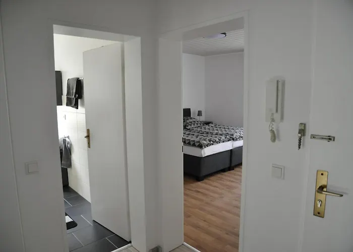 Kurstadt Moderne 2zkb Balkon-p-platz Flexible Check-in 24 H Apartman Bad Nauheim