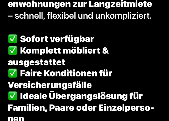 Apartman Kurstadt Moderne 2zkb Balkon-p-platz Flexible Check-in 24 H *